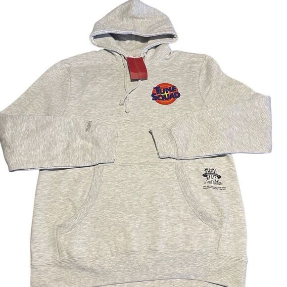 Mitchell & Ness X Space Jam A New Legacy Tune Squad Hoodie Gray Sweater Lola L - Picture 2 of 11